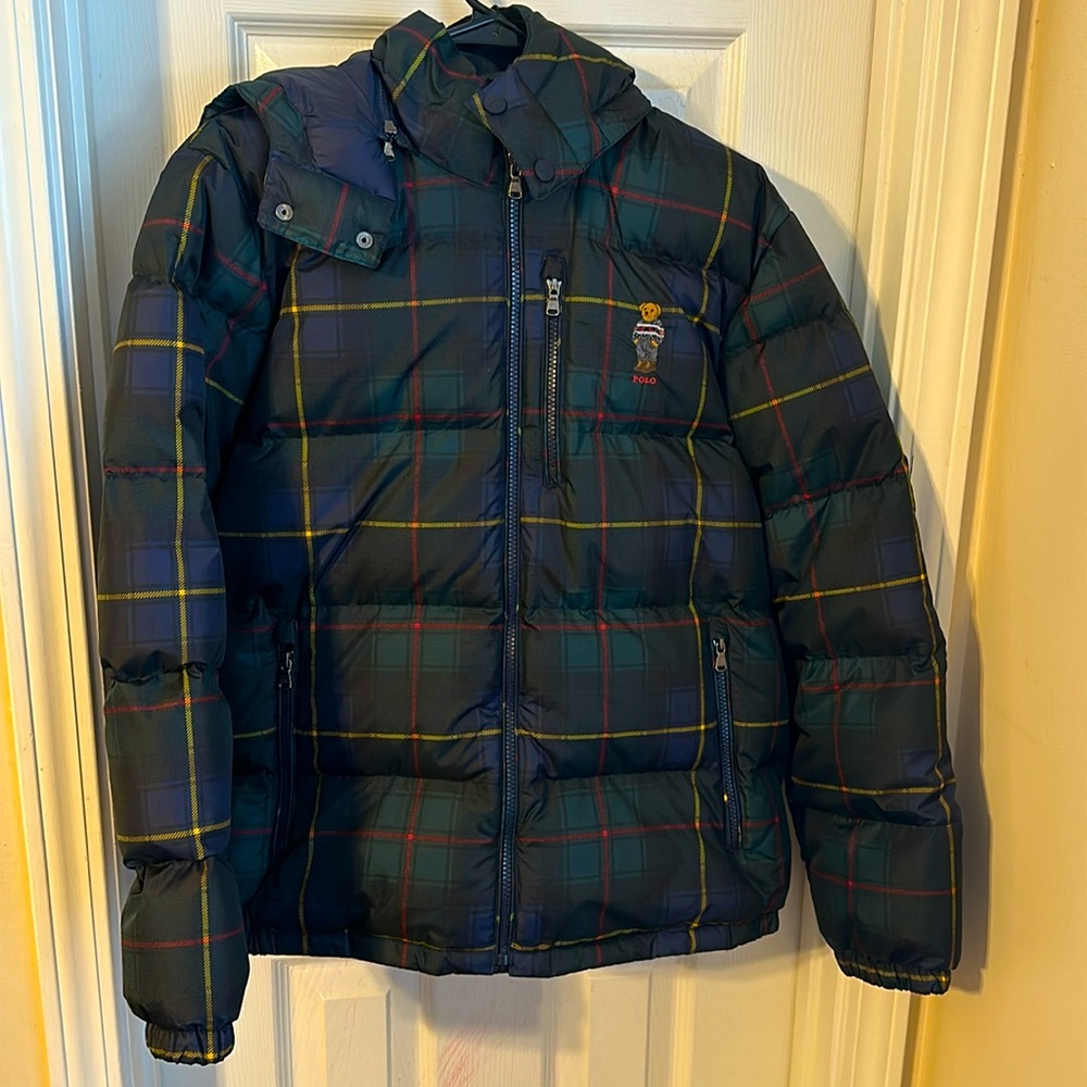 (SOLD) POLO BEAR WATER-REPELLENT DOWN JACKET